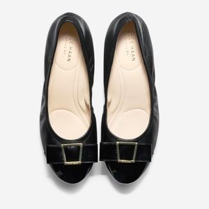 Cole Haan Emory Bow Wedge Black Size 11